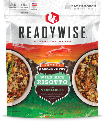 Backcountry Wild Rice Risotto with Vegetables