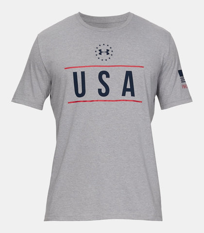 UA Freedom USA Chest T-Shirt