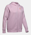 Women's UA Rival Fleece Sportstyle LC Sleeve Graphic Hoodie