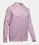 Women's UA Rival Fleece Sportstyle LC Sleeve Graphic Hoodie