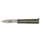 Bradley Cutlery Co. Kimura Butterfly Od Green G10 Handle