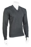 V-Neck Military with Velcro Epaulets, Poly-Cotton Shoulder and Elbow Patches