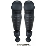 Hard Shell Knee/Shin Guards W/ Non-Slip Knee Caps