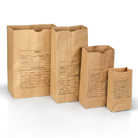 Printed Paper Evidence Bags  Style 4