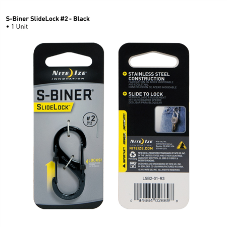 Sidelock Steel S-biner