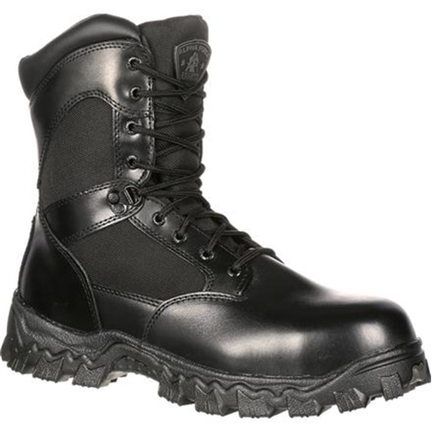 AlphaForce Zipper Composite Toe Public Service Boot