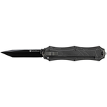 Otf Assist, Finger Actuator, Black Tanto Blade Aus-8 Steel. No Ship Ca, Ny, Ma