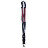 Thin Red Line Lanyard - Stars and Stripes