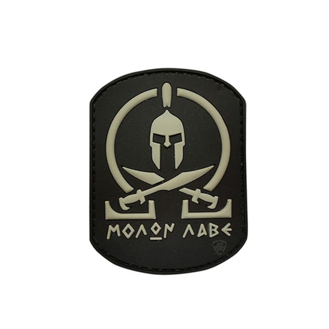 Black Molon Labe Morale Patch