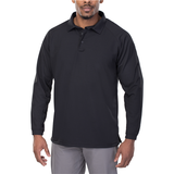 Vertx Coldblack Men's Long Sleeve Polo