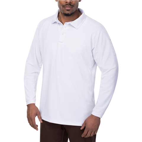 Vertx Coldblack Men's Long Sleeve Polo