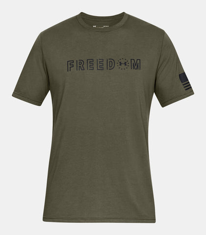 UA Freedom Flag Bold T-Shirt