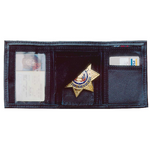 Leather Badge Id Wallet