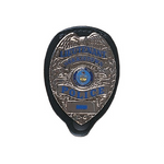 Shield Clip-on Badge Holder