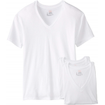 P3 White V-neck