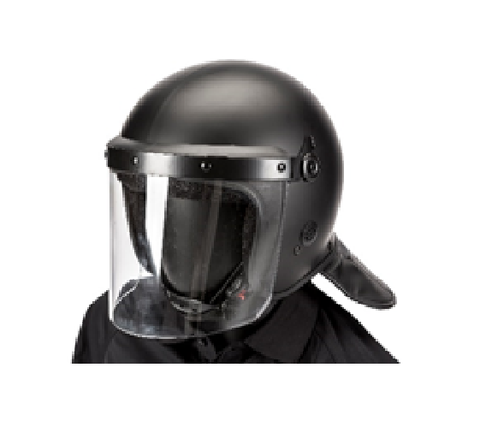 Riot Helmet - Straight Face Shield