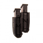 Duty Staggered Double Pistol TACO Pouch U-MOUNT