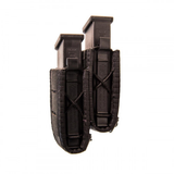 Duty Staggered Double Pistol TACO Pouch U-MOUNT