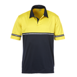 Short Sleeve 2-Tone Reflective Tech Polo