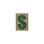 Letter S Morale Patch