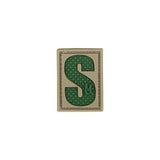 Letter S Morale Patch