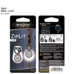 Ziplit Led Zipper Pull - 2 Pack - White