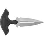 Push Dagger, Tpe Overmold Handle, 8cr13mov, Nylon Fiber Sheath, No Sale Ca, Ny, Ma