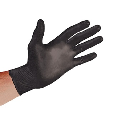 Black Powder-free Nitrile Gloves X-large