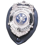 Clip-on Badge Holder Oval